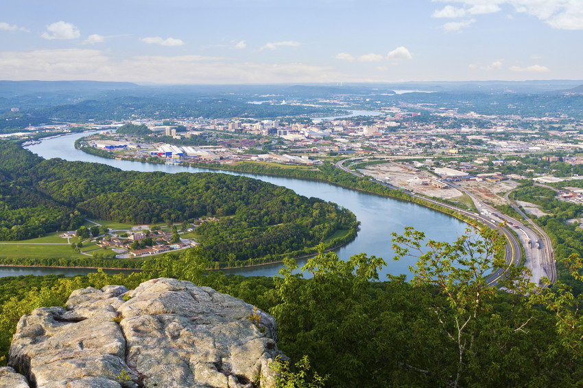 View from Lookout Mountain, TN